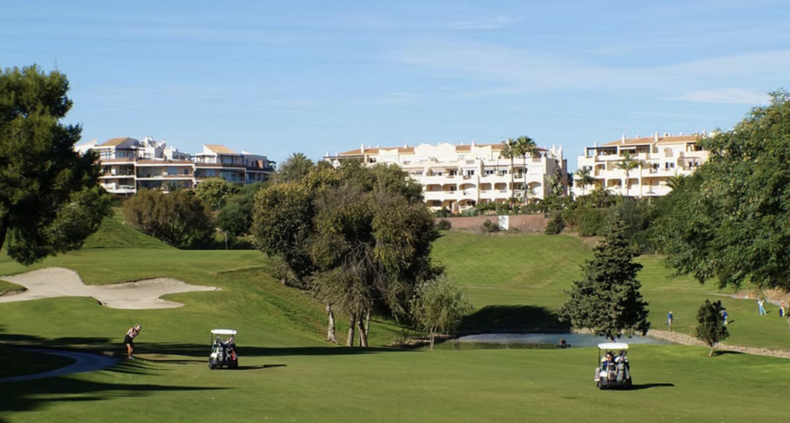 A fairway at Miraflores Golf Club